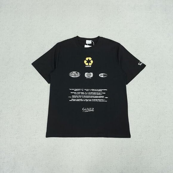 【GRAILZ】RECYCLED GRAPHIC T-SHIRT [BLACK] MUSINSA | GRAILZ RECYCLED GRAPHIC T-SHIRT [BLACK]